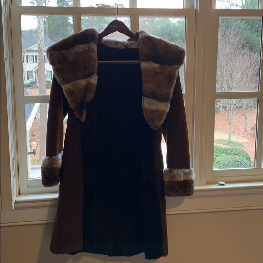 Chinchilla fur coat